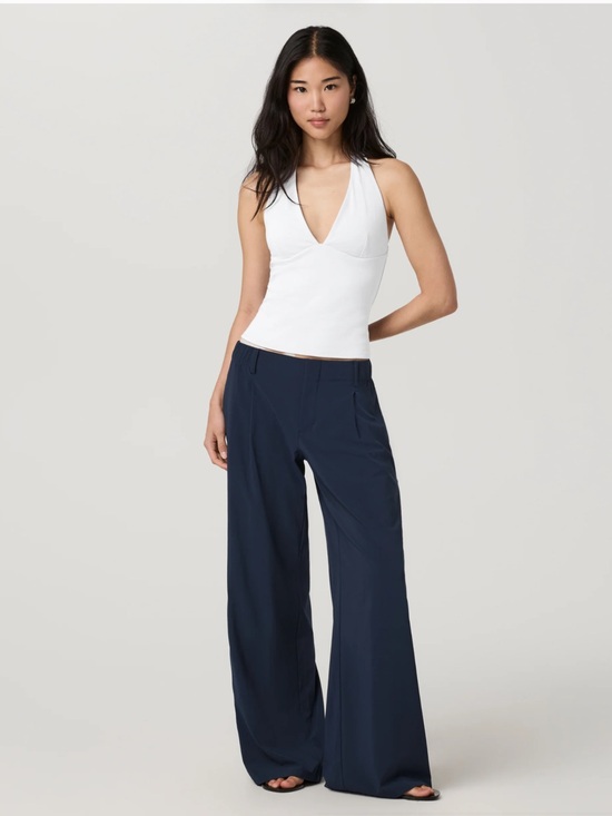 Vuori Pants - Vuori Villa Wide leg Trouser- Ink